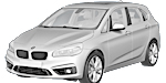 BMW F45 B2890 Fault Code